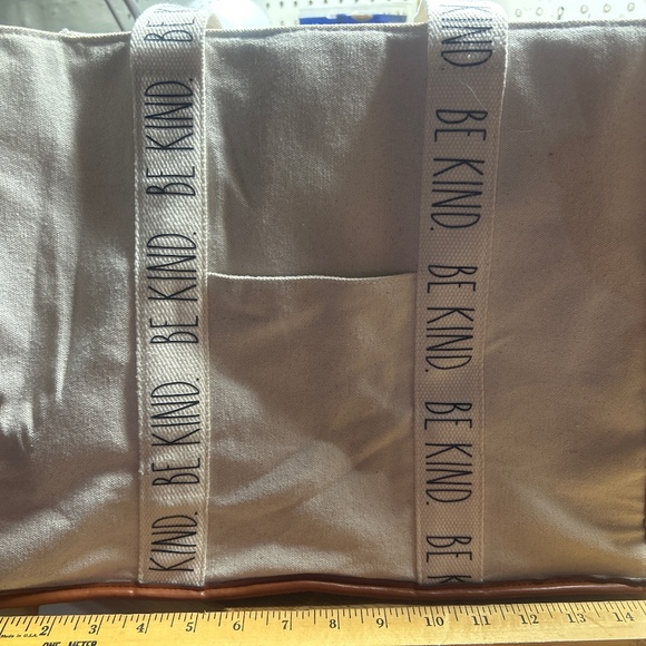 Rae Dunn Canvas Tote - Picture 1 of 5